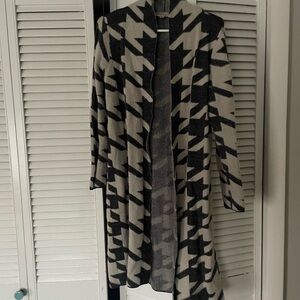 Philosophy Black and Cream Cardigan